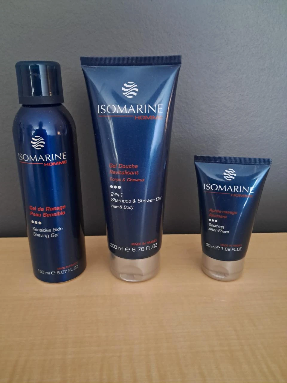 Lot de 3 produits hommes